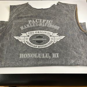 Vintage 2002 Harley Davidson cut off